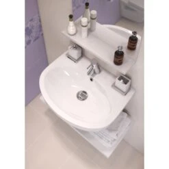 Cersanit Waschbecken PA60 Weiß 16,5 Cm X 60 Cm X 46 Cm -Grohe Verkäufe 2025 5907720656324 1022 AB 04