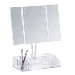 Wenko LED-Standspiegel Mit Organizer Fanano Kunststoff 34.5 X 39 X 16.5 Cm Weiß 17 Wenko LED-Standspiegel Mit Organizer Fanano Kunststoff 34.5 X 39 X 16.5 Cm Weiß -Grohe Verkäufe 2025 59429 sb freisteller de 07