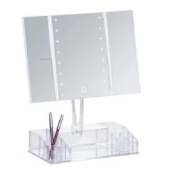 Wenko LED-Standspiegel Mit Organizer Fanano Kunststoff 34.5 X 39 X 16.5 Cm Weiß 19 Wenko LED-Standspiegel Mit Organizer Fanano Kunststoff 34.5 X 39 X 16.5 Cm Weiß -Grohe Verkäufe 2025 59429 sb freisteller de 09