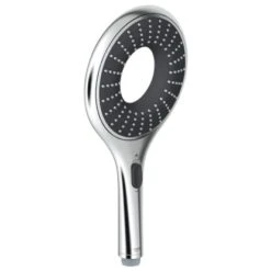 Grohe Handbrause Rainshower Icon 150 Chrom-Granit 2 Strahlarten