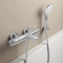 Ideal Standard Badethermostat Aufputz Ceratherm T50 Mit Handbrauseset Chrom -Grohe Verkäufe 2025 611781 3049 3