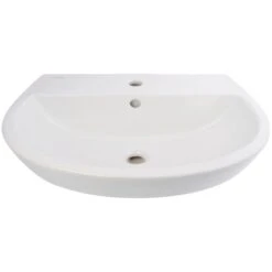 Waschbecken 60 Cm Barca Clean Weiß