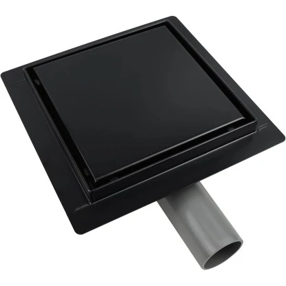 VerosanPro Duschrinne-Bodenablauf Nakia Quadratisch Matt Schwarz 25 Cm X 25 Cm 3 VerosanPro Duschrinne-Bodenablauf Nakia Quadratisch Matt Schwarz 25 Cm X 25 Cm