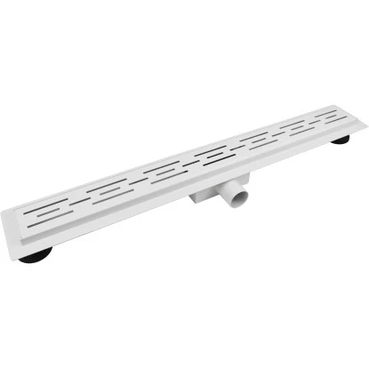 VerosanPro Duschrinne Nakia DR1 Komplettset Inkl. Designrost Matt Weiß 100 Cm 3 VerosanPro Duschrinne Nakia DR1 Komplettset Inkl. Designrost Matt Weiß 100 Cm