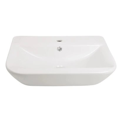 LeNado AquaSu Waschtisch Mit Überlauf Weiß 5 LeNado AquaSu Waschtisch Mit Überlauf Weiß – Bild 3