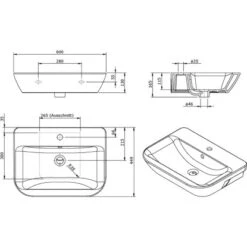 LeNado AquaSu Waschtisch Mit Überlauf Weiß 11 LeNado AquaSu Waschtisch Mit Überlauf Weiß -Grohe Verkäufe 2025 652640 3711 SZ SZ