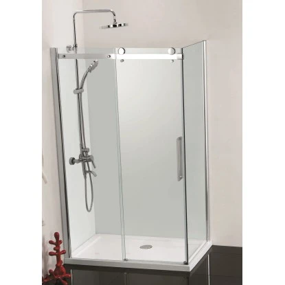Sanotechnik Eckdusche Elegance Mit Schiebetür 195 Cm X 140 Cm X 90 Cm 3 Sanotechnik Eckdusche Elegance Mit Schiebetür 195 Cm X 140 Cm X 90 Cm