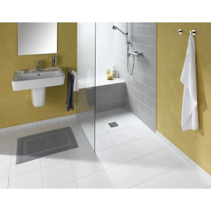 Bodenebenes Verfliesbares Duschelement Rechteckig Senkrechter Abl. 90 X 90 Cm 4 Bodenebenes Verfliesbares Duschelement Rechteckig Senkrechter Abl. 90 X 90 Cm – Bild 2