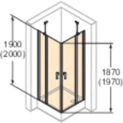 Hüppe Schwingtür Design Pure Festes Segment BxH: 80 Cm X 200 Cm Black Edition 17 Hüppe Schwingtür Design Pure Festes Segment BxH: 80 Cm X 200 Cm Black Edition -Grohe Verkäufe 2025 74325 2438 HPUV18P07MAF 20 1