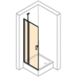 Hüppe Schwingtür Design Pure Festes Segment BxH: 80 Cm X 200 Cm Black Edition 19 Hüppe Schwingtür Design Pure Festes Segment BxH: 80 Cm X 200 Cm Black Edition -Grohe Verkäufe 2025 74325 2438 HPUV38P07MAF 22 2