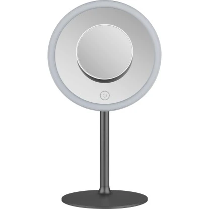 Baliv LED Kosmetik Standspiegel Schwarz 3 Baliv LED Kosmetik Standspiegel Schwarz