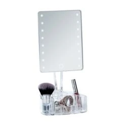 Wenko LED-Standspiegel Mit Organizer Trenno Kunststoff 17 X 36 X 12.5 Cm Weiß -Grohe Verkäufe 2025 75818 sb freisteller de 08
