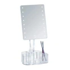 Wenko LED-Standspiegel Mit Organizer Trenno Kunststoff 17 X 36 X 12.5 Cm Weiß -Grohe Verkäufe 2025 75818 sb freisteller de 11