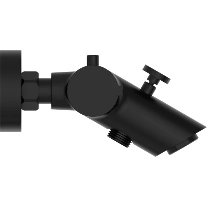 Schütte Thermostat Badewannenarmatur London Schwarz Matt 4 Schütte Thermostat Badewannenarmatur London Schwarz Matt – Bild 2