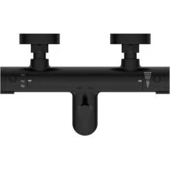 Schütte Thermostat Badewannenarmatur London Schwarz Matt 16 Schütte Thermostat Badewannenarmatur London Schwarz Matt -Grohe Verkäufe 2025 7660962 2759 3