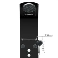 Eisl Duschpaneel Karibik 3 In 1 Mit Regendusche Sechs Massagedüsen Schwarz 15 Eisl Duschpaneel Karibik 3 In 1 Mit Regendusche Sechs Massagedüsen Schwarz -Grohe Verkäufe 2025 7663602 2759 4