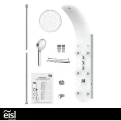 Eisl Duschpaneel Karibik 3 In 1 Mit Regendusche Sechs Massagedüsen Weiß -Grohe Verkäufe 2025 7663628 2759 6