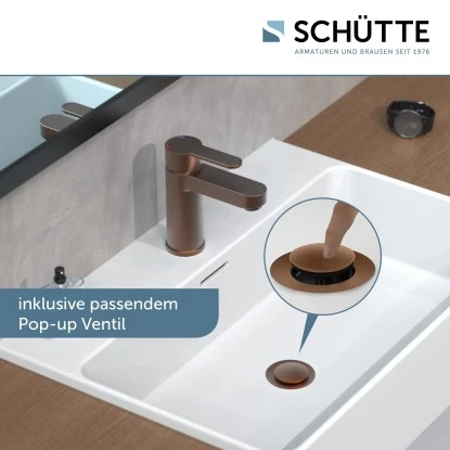 SchütteWaschtischarmatur Elephant Kupfer 14 SchütteWaschtischarmatur Elephant Kupfer – Bild 12