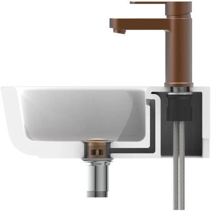 SchütteWaschtischarmatur Elephant Kupfer 8 SchütteWaschtischarmatur Elephant Kupfer – Bild 6