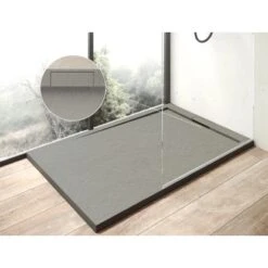 Ottofond Duschwanne Zona 120x80/3 Cm Zementgrau -Grohe Verkäufe 2025 8714503 1