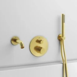 Ideal Standard Brausehalter Idealrain Atelier Gold Rund Für HB + Schlauch -Grohe Verkäufe 2025 887426 3049 5