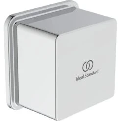 Ideal Standard Brauseschlauchanschluss Idealrain Atelier Chrom Eckig Aufputz