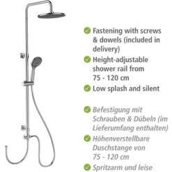 Wenko Duschsystem Watersaving Chrom 17 Wenko Duschsystem Watersaving Chrom -Grohe Verkäufe 2025 903225 1068 04