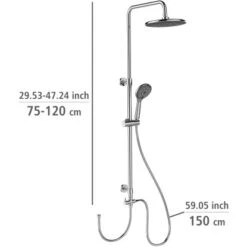 Wenko Duschsystem Watersaving Chrom 24 Wenko Duschsystem Watersaving Chrom -Grohe Verkäufe 2025 903225 1068 12