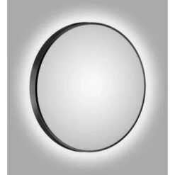 DSK Design LED-Lichtspiegel Silver Barbier Ø 80 Cm Schwarz Matt Rund -Grohe Verkäufe 2025 931351 2963 3