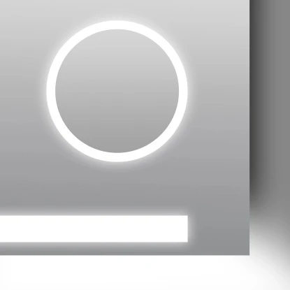 DSK Design LED-Lichtspiegel Silver Rey 60 Cm X 70 Cm 8 DSK Design LED-Lichtspiegel Silver Rey 60 Cm X 70 Cm – Bild 6