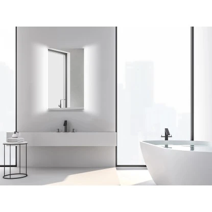 DSK Design LED-Lichtspiegel Silver Chic 120 Cm X 70 Cm 5 DSK Design LED-Lichtspiegel Silver Chic 120 Cm X 70 Cm – Bild 3