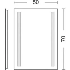 DSK Design LED-Lichtspiegel Silver Dream 50 Cm X 70 Cm 11 DSK Design LED-Lichtspiegel Silver Dream 50 Cm X 70 Cm -Grohe Verkäufe 2025 969275 4018 6