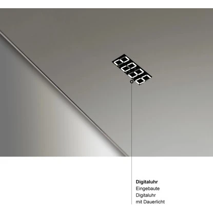 DSK Design LED-Lichtspiegel Silver Time 80 Cm X 60 Cm 5 DSK Design LED-Lichtspiegel Silver Time 80 Cm X 60 Cm – Bild 3