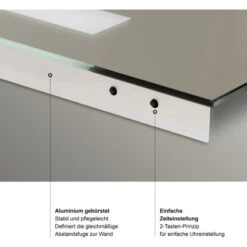 DSK Design LED-Lichtspiegel Silver Time 80 Cm X 60 Cm 12 DSK Design LED-Lichtspiegel Silver Time 80 Cm X 60 Cm -Grohe Verkäufe 2025 969329 4018 4