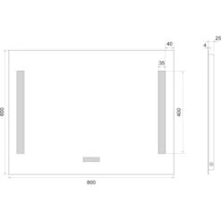 DSK Design LED-Lichtspiegel Silver Time 80 Cm X 60 Cm 15 DSK Design LED-Lichtspiegel Silver Time 80 Cm X 60 Cm -Grohe Verkäufe 2025 969329 4018 8
