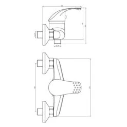 Eisl ROMA Duscharmatur Chrom 9 Eisl ROMA Duscharmatur Chrom -Grohe Verkäufe 2025 armaturromachrom Zeichnung