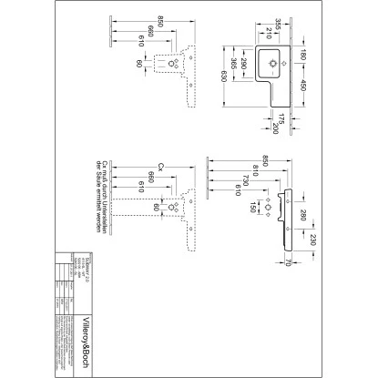 Villeroy & Boch Ablaufhaube Für Handwaschbecken Subway 2.0 Alpinweiß 4 Villeroy & Boch Ablaufhaube Für Handwaschbecken Subway 2.0 Alpinweiß – Bild 2