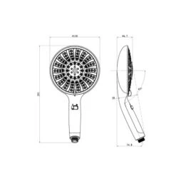 Eisl Handbrause Cool Chrom 9 Eisl Handbrause Cool Chrom -Grohe Verkäufe 2025 dbrausecoolchrom Zeichnung 1