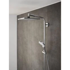 Hansgrohe Duschsystem Crometta E 240 Mm Mit Thermostat Weiß-Chrom 23 Hansgrohe Duschsystem Crometta E 240 Mm Mit Thermostat Weiß-Chrom -Grohe Verkäufe 2025 ower Arm 3124 27271000 tif