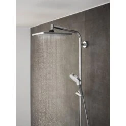 Hansgrohe Duschsystem Crometta E 240 Mm Mit Thermostat Weiß-Chrom 24 Hansgrohe Duschsystem Crometta E 240 Mm Mit Thermostat Weiß-Chrom -Grohe Verkäufe 2025 ower Arm 3129 27271000 tif