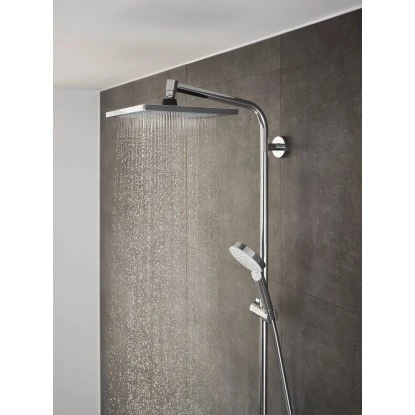 Hansgrohe Duschsystem Crometta E 240 Mm Mit Thermostat Weiß-Chrom 9 Hansgrohe Duschsystem Crometta E 240 Mm Mit Thermostat Weiß-Chrom – Bild 7
