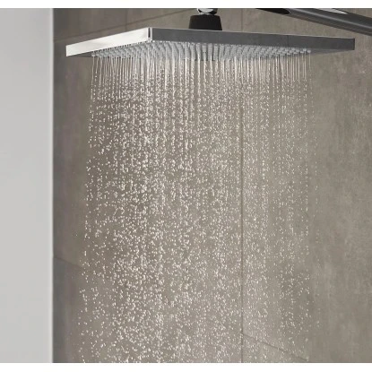 Hansgrohe Duschsystem Crometta E 240 Mm Mit Thermostat Weiß-Chrom 7 Hansgrohe Duschsystem Crometta E 240 Mm Mit Thermostat Weiß-Chrom – Bild 5