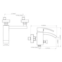 Eisl WATERFALL Wannenfüllarmatur Chrom 7 Eisl WATERFALL Wannenfüllarmatur Chrom -Grohe Verkäufe 2025 urwaterfallchrom Zeichnung