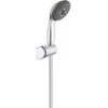 Grohe QuickFix Handbrause-Set Vitalio Start 100 Chrom 3 Strahlarten -Grohe Verkäufe 2025 vitaliostart wandhalterset